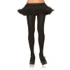 Nylon Tights - One Size - Black Hosiery & Garters Leg Avenue