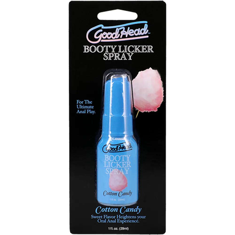 Goodhead Booty Licker Spray Cotton Candy 1 Fl Oz Festival & Rave Doc Johnson