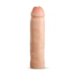 Performance Plus 3 Inch Silicone Penis Xtender - Beige Penis Extension & Sleeves | Non-Vibrating Blush