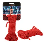 Scandal BDSM Rope 32.75ft/ 10m - Red BDSM & Kink CalExotics
