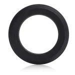 Caesar Silicone Ring - Black Enhancers CalExotics