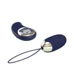 Mina Vibrating Remote Control Egg - Blue Vibrators Pretty Love