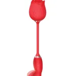 Wild Rose Come Hither and Suction - Red Vibrators Icon Brands