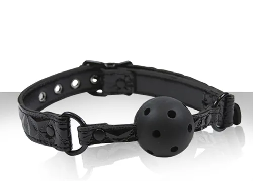 Sinful Ball Gag - Black BDSM & Kink nsnovelties