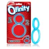 Ofinity Double Ring - Blue Cockrings | Cockrings W/Dual Straps Screaming O