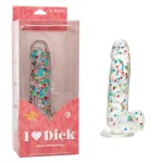 Naughty Bits I Love Dick Heart-Filled Dong Dildos CalExotics