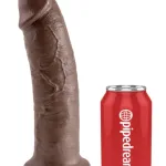 King Cock 10-Inch Cock Brown Dildos Pipedream