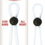 Mack Tuff Adjustable Silicone Cock Tie-Clear Cockrings | Adjustable Nasstoys