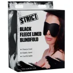 Black Fleece Lined Blindfold BDSM & Kink XR Brands