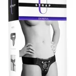 Domina Adjustable Wide Band Strap on Harness Dildos XR Brands