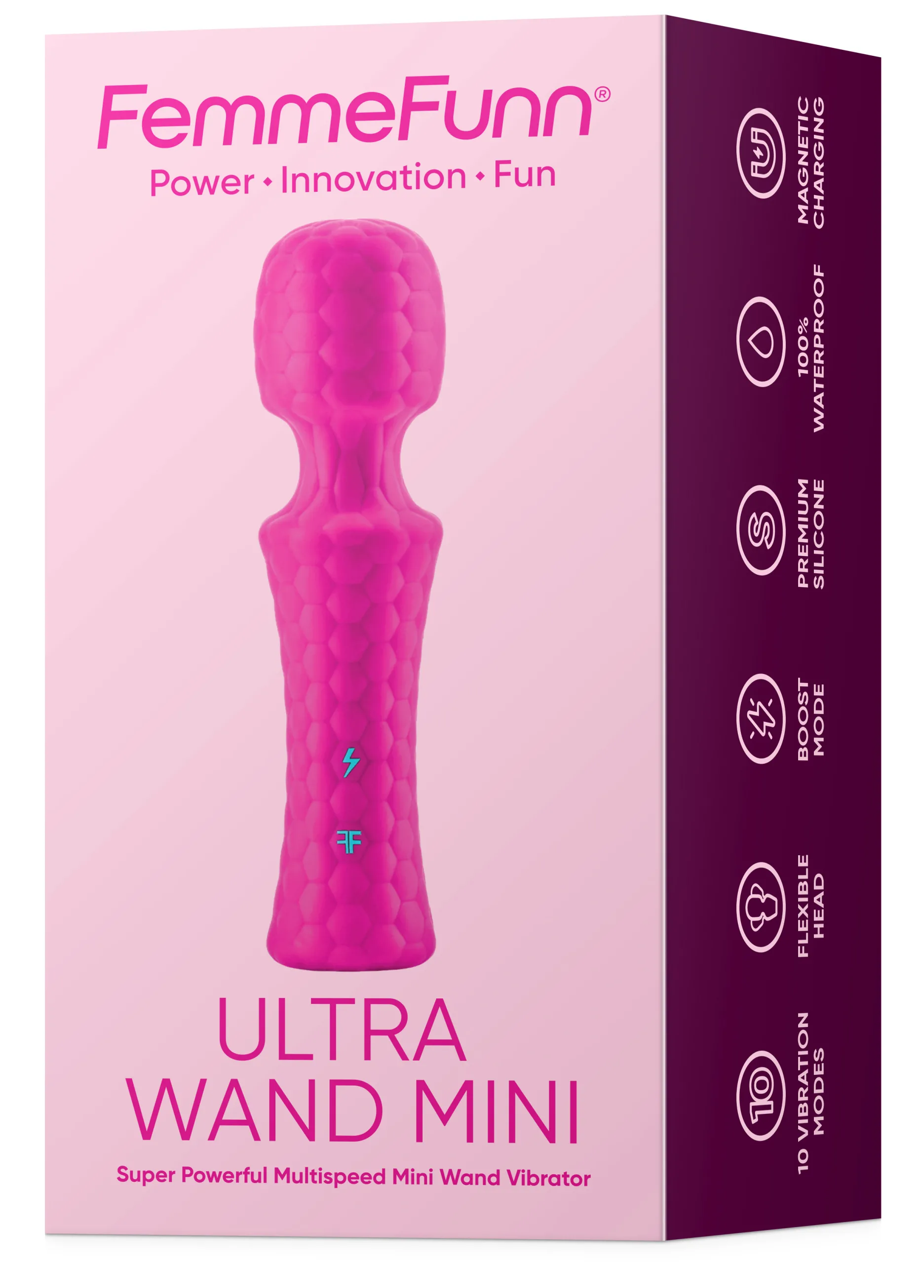 Ultra Wand Mini - Pink Vibrators Femme Funn