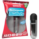 Screaming O Rechargeable Bullets - Siliver Vibrators Screaming O