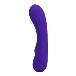 Matt Super Soft Silicone Vibrator - Purple Vibrators Pretty Love