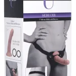 Seducer 7 Inch Silicone Dildo With Harness Dildos XR Brands