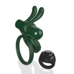 Screaming O Remote Controlled Ohare Vibrating Ring - Green Vibrators Screaming O