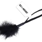 Black Wrist Feather Tickler BDSM & Kink Sportsheets