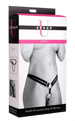 Unity Double Penetration Strap on Harness Harnesses & Strap-Ons | Harness Only XR Brands