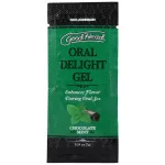 Goodhead - Oral Delight Gel - Chocolate Mint - 0.24 Oz Enhancers Doc Johnson