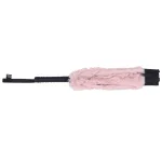 Brat Faux Fur Flogger - Pink/black BDSM & Kink Sportsheets
