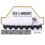 Heart Day Collar - Black BDSM & Kink Sportsheets