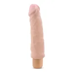 X5 Plus - Hard on Vibrating 9 Inch Dildo - Natural Vibrators Blush