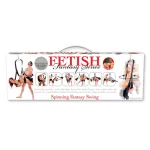 Fetish Fantasy Series Spinning Fantasy Swing - Black BDSM & Kink Pipedream