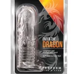 Enter the Dragon - Clear Cockrings | Penis Sleeves Blush