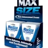 Max Size Gel Topical - 24 Packets Display Lubes & Essentials M.D. Science Lab