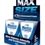 Max Size Gel Topical - 24 Packets Display Lubes & Essentials M.D. Science Lab