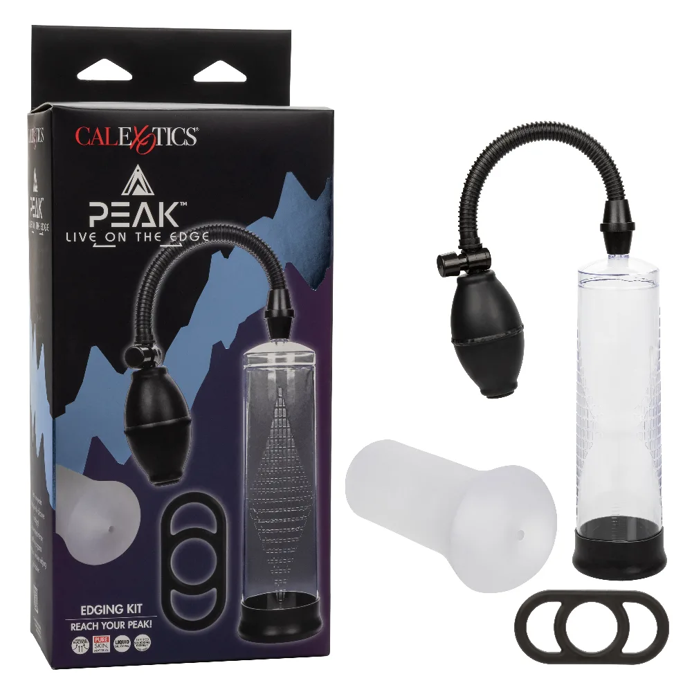 Peak Edging Kit - Black/clear Strokers & Pumps CalExotics