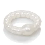 Pearl Beaded Prolong Rings - White Enhancers CalExotics