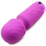 10x Mini Silicone Wand - Purple Vibrators XR Brands