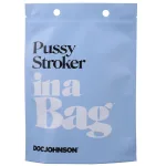 Pussy Stroker in a Bag - Frost Strokers & Pumps Doc Johnson