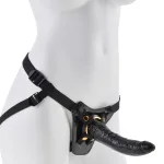 Fetish Fantasy Gold Designer Strap-on - Black BDSM & Kink Pipedream