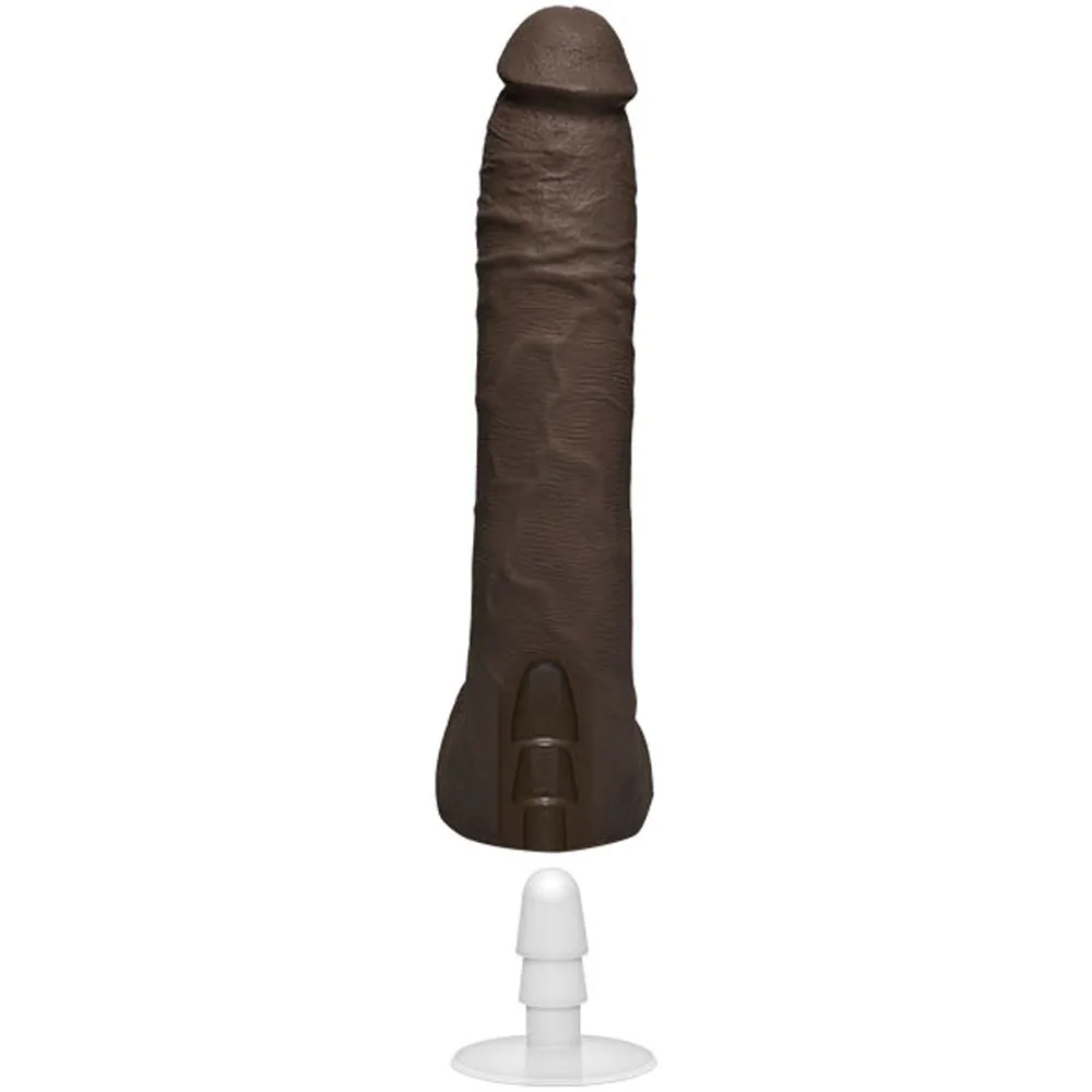 Signature Cocks - Jax Slayher - 10 Inch Ultraskyn Cock With Removable Vac-U-Lock Suction Cup Festival & Rave Doc Johnson