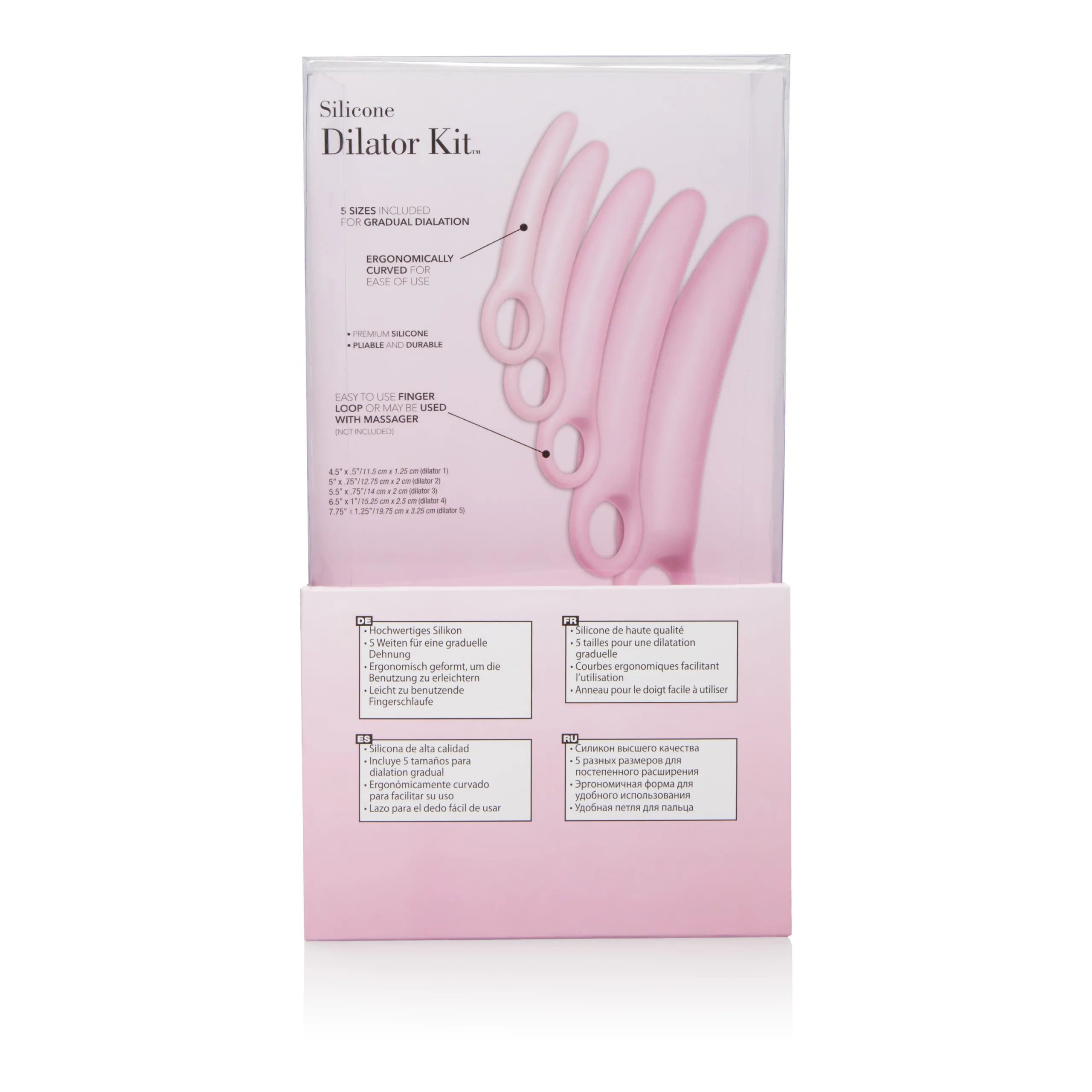 Inspire Silicone Dilator Kit - 5 Piece Set Intimate Care CalExotics