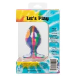 Cheeky Medium Swirl Tie-Dye Plug Anal Play CalExotics