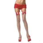 Nurse Badge Industrial Net Thigh Highs Costumes Leg Avenue