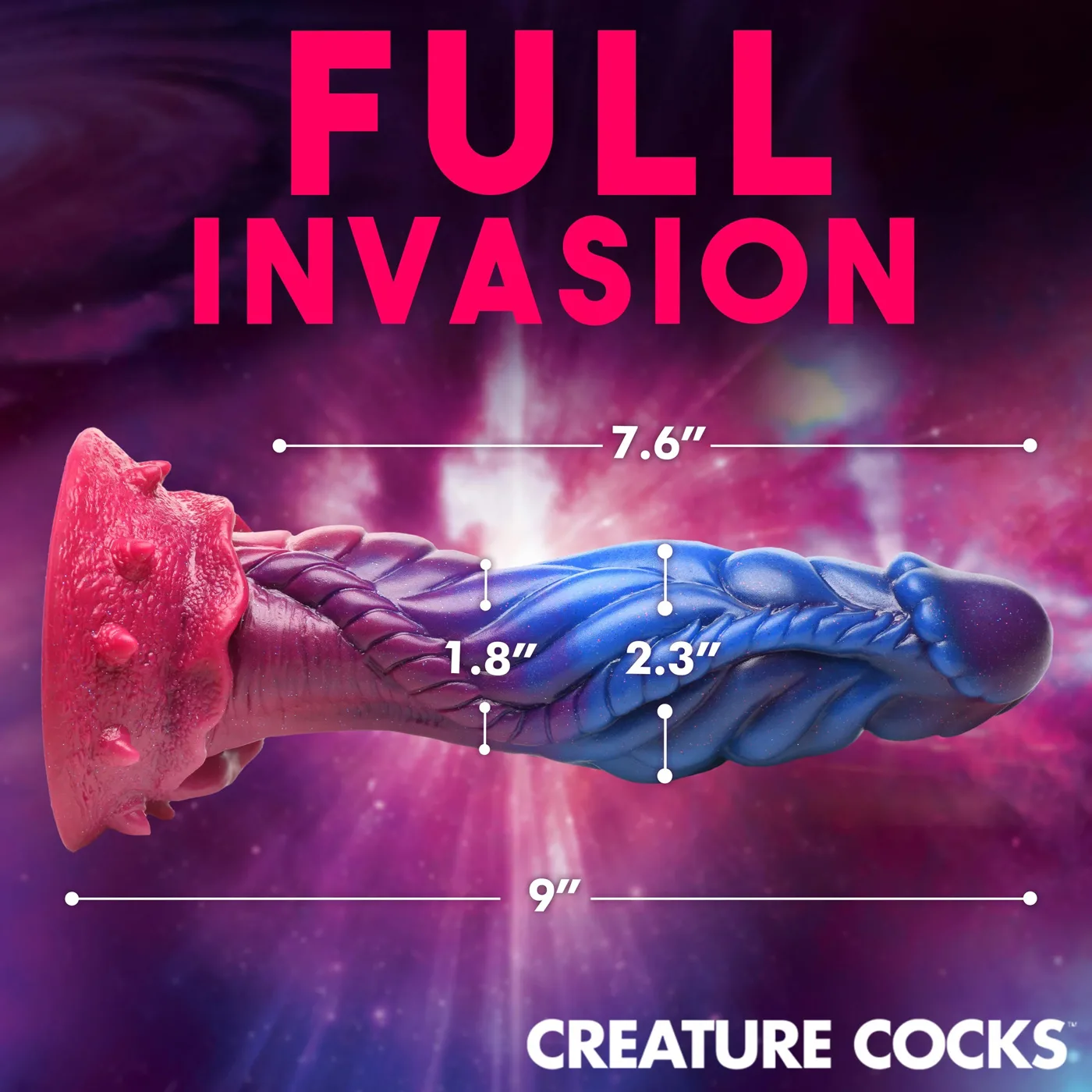 Intruder Alien Silicone Dildo Dildos XR Brands