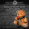 Gagged Teddy Bear Keychain BDSM & Kink XR Brands