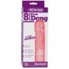 Vac-U-Lock 8 Inch Crystal Jellies Dong - Pink Dildos Doc Johnson
