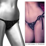 Radiance Side-Tie Panties - Black Panties & Thongs CalExotics