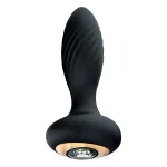 Goddess Diamond Vibrating Plug - Black Vibrators Nasstoys