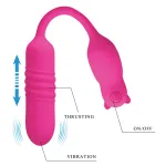 Pretty Love Nobikuma Thrusting Egg - Fuchsia Vibrators Pretty Love