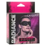 Radiance Blackout Eye Mask - Black BDSM & Kink CalExotics