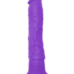 Neon Silicone Wall Banger - Purple Vibrators Pipedream