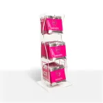 On Ice Buzzing & Cooling Female Arousal Oil - 40 Piece Ampoule Tower Display Lubes & Essentials Sensuva