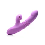 Shegasm Thrusting Suction Rabbit - Purple Vibrators XR Brands