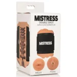 Mistress Double Shot Mouth and Pussy Stroker - Medium Strokers & Pumps Curve Toys