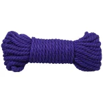 Merci - Bind and Tie - 6mm Hemp Bondage Rope - 30 Feet - Violet BDSM & Kink Doc Johnson